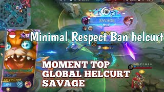 HELCURT MASIH META SEKARANG! BANYAK YANG NGK RESPECT BAN HELCURT, AUTO SAVAGE!! RANK MYTHIC!#helcurt