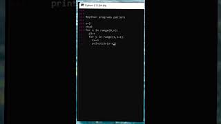 Normal python programming pattern ll Coding Hunter ll A-Z Alphabet letter ll #coding #python #cod