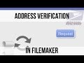 Address Verification in FileMaker | Free Online FileMaker 14 Video