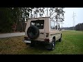 1989 steyr daimler puch 280 ge walkaround