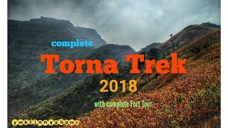 Torna Trek Vlog 2018 │Complete Trek │Thunderbird 350 │ywktinnyshows