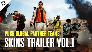 PUBG Esports│グローバルパートナーチーム限定スキン