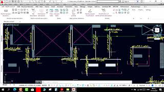 (ASD FLAT SLAB SHOP DRAWING)  شرح ورسم تفاصيل تسليح البلاطات الا الكمرية