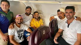 Watch Dhoni and team CSK reached chennai for training camp | IPL 2020 UAE