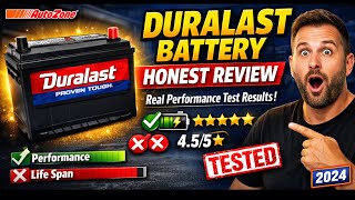 AutoZone Duralast Battery Review 🔋 | Real Performance Test & Honest Results!