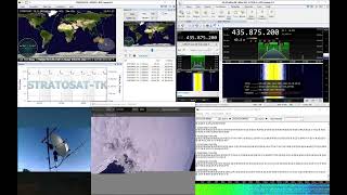 StratoSat TK-1 satellite over Europe, photo dump on UHF