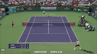 Rublev vs Humbert INDIAN WELLS 2023 Round 3 | Tennis Elbow 2013