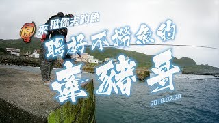 《原來揪你去釣魚》聘好不撈魚的！漁港牽豬哥