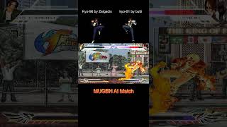 【MUGEN】Kyo Kusanagi KOF 96 vs KOF 2001 #mugen #aimatch