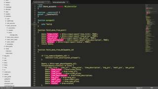 Build an online shop with Codeigniter - part 21: automatic code generation