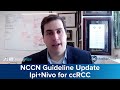 NCCN Guidelines Update: Impact of Ipilimumab and Nivolumab as Preferred Regimen for ccRCC