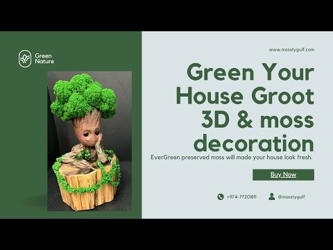 Designing an incredible 3D model of “I am Groot” – next level design!