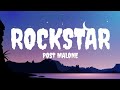 ROCKSTAR - POST MALONE (LYRICS) | latest English songs