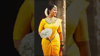 Yellow Silk Saree Design |  4 Your Fashion ~ Link in the Description Box