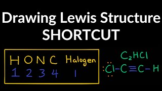 How to Draw Lewis Structure SHORTCUT: Super Quick and Easy Way with Many Examples