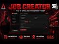 Advanced Fivem JobCreatorV2 | Free :esx framework : Quanns Studios
