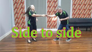 Rock & Roll Dance Move Lesson - Side to Side! A slightly more advanced move to add to your routine!