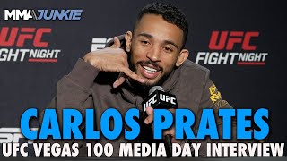 Carlos Prates Thinks Randy Brown Was 'Easy Money,' Prefers Neil Magny | UFC Vegas 100