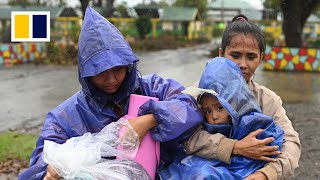 Super Typhoon Usagi makes landfall in Philippines