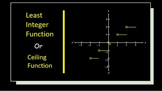 Least Integer Function / Ceiling Function