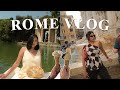 48 Hours In Rome, Italy Vlog | Trevi Fountain, Villa Borghese   Staying In The Napoleon’s Apartment!