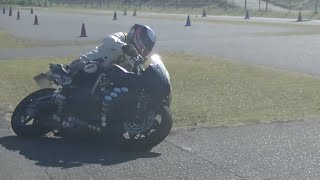 CBR600RR愛媛ジムカーナ大会最終戦 2022 Bシード　ヒート1