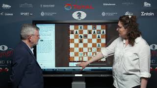 Gibraltar WGP | Round 10 | Interview with Nana Dzagnidze |