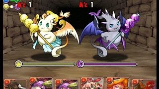 【パズドラ】～金曜ダンジョン天獄塔超地獄級ヤマタケ×赤オデンPT