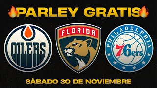 🔥 PRONOSTICOS DE NBA, Y NHL PARA HOY 30 DE NOVIEMBRE 🔥 PARLEY GRATIS 🔥