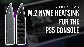 EZDIY-FAB M.2 SSD Heatsink For PS5 Is on SALE! Make PS5 Cool and Cool Your SSD Properly.