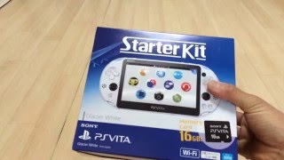 PS VITA  Starterkit 開封動画