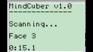 Mindcuber solve (screen)