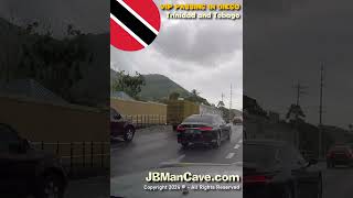 TRINI POLICE ESCORTING VIP in Trinidad and Tobago TTPS JBManCave.com #Shorts