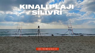 SİLİVRİ KINALI PLAJI BALIK AVI | CANLI YEM BİBİ | TAKİPÇİM İLE KIYI AVI #olta #fishing #balıkavı