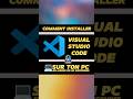 Tuto comment installer visual studio code sur ton pc ? #installation #tutorial #vscode