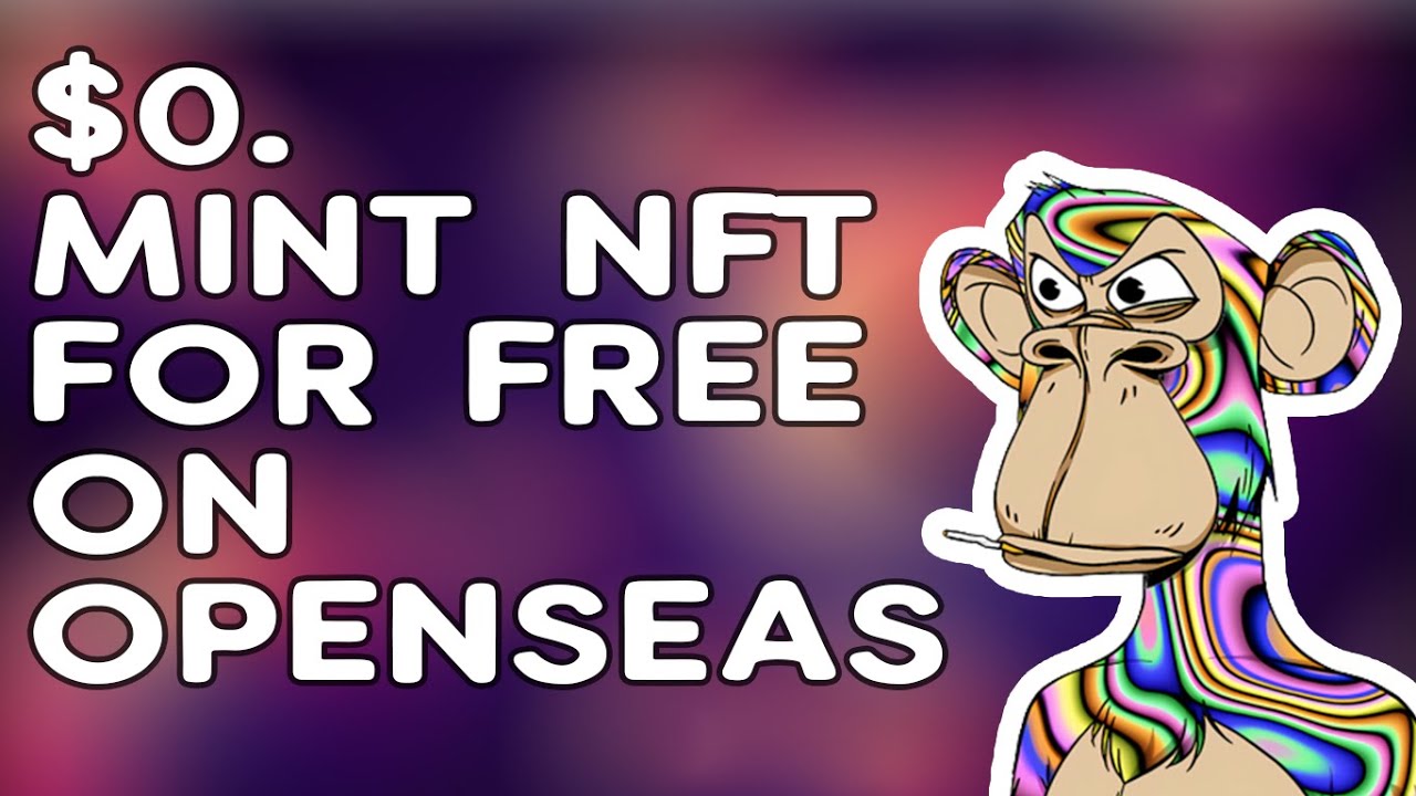 Mint NFTs For Free On Opensea. NO GAS FEES - YouTube