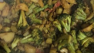 Indian Style Broccoli Sbji ब्रॉकली की सब्ज़ी( ਬਰੌਕਲੀ ਦੀ ਸਬਜ਼ੀ )