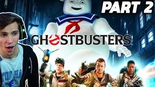 Ghostbusters (1984) Movie REACTION!!! - Part 2 - (FIRST TIME WATCHING)