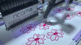 Ricoma MFC060901 Chenille Mix Embroidery Machine || Mix Work || Vardhmaan Automation