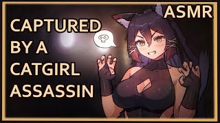 Trapped in a Dungeon with a Catgirl Assassin  | ASMR | [Ear Cleaning] [Eating] [Assorted Triggers]