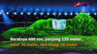 Megahnya Panggung Pembukaan Asian Games 2018