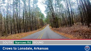 Narrows Road: Crows to Lonsdale - Arkansas | Drive America's Highways 🚙