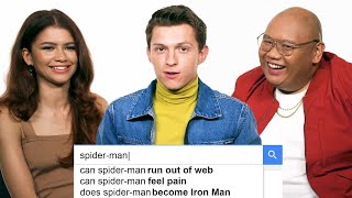 Tom Holland, Zendaya & Jacob Batalon Answer the Web's Most Searched Questions | WIRED