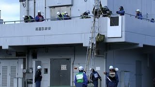 「2階から出火し1人が逃げ遅れた」想定に香川県内の消防隊が放水や人命救助の技術を競う