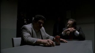 Pussy is cornered in a heroin bust (The Sopranos)