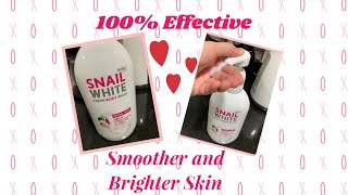 100% Effective Get Brighter Smoother Skin? SNAIL WHITE NAMU LIFE - Ahlyn Biares