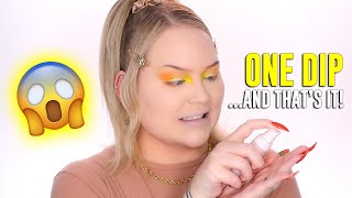 ONE DIP Makeup Challenge! OMG! | NikkieTutorials