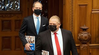 Ontario unveils budget aimed at pandemic recovery, projects $33.1B deficit in 2021-22