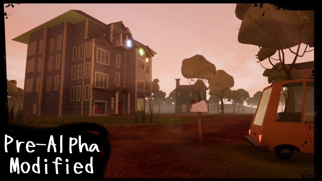 HELLO NEIGHBOR MOD KIT - PRE-ALPHA MODIFIED [DEMO] - YouTube