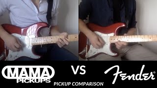 MAMA vs Fender / Pickups Comparison